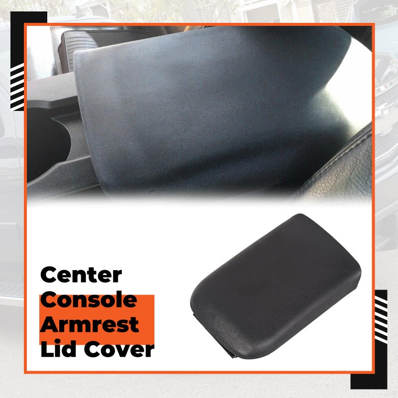 ECOTRIC Center Console Armrest Lid Cover Compatible with 2005-2009 Ford Mustang Replacement for 5R3Z-6306024-AAC, 5R3Z6306024AAC - Image 3